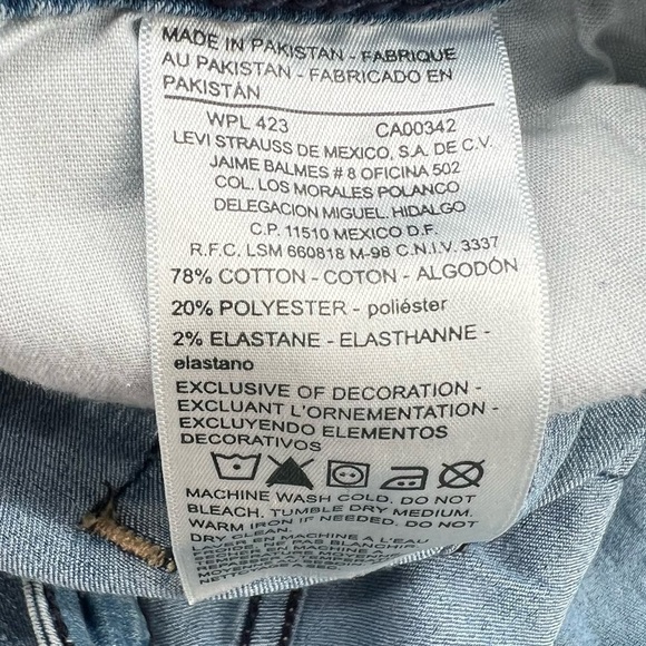 Levi Strauss Modern Skinny Jeans Size 10 Short Women’s - Picture 7 of 7